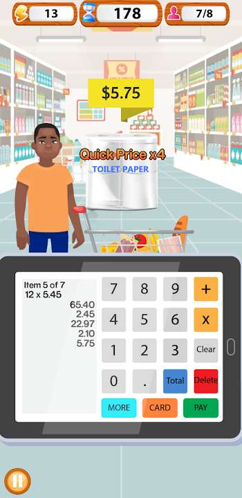 supermarket cashier simulator mod apk