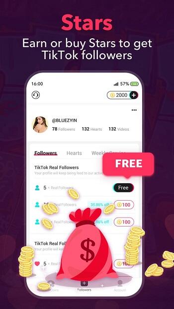 Top follow unlimited coins hack, top follow mod apk