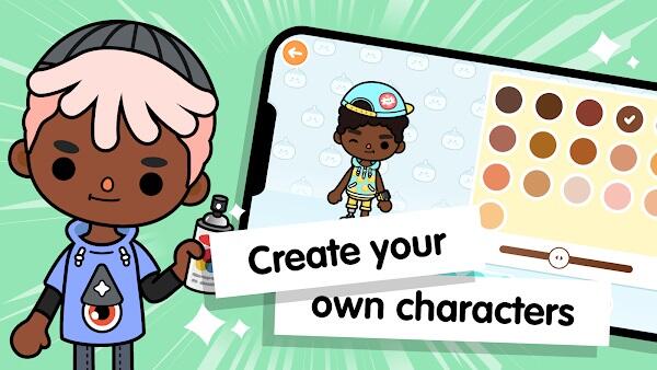 Download Toca Life: Neighborhood MOD APK v1.4-play (Full content