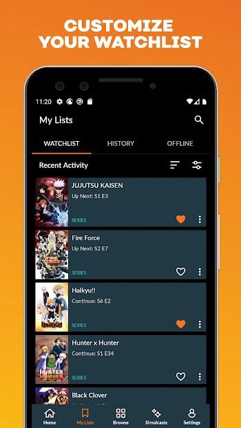 Crunchyroll Mod APK 3.3.0 (Premium unlocked, No ads)