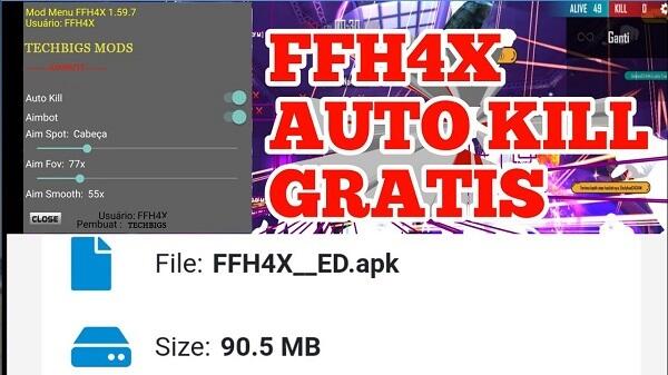 FFH4X MOBILE 1.0 APKs - com.ffh4x.injector4 APK Download