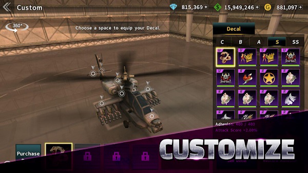 gunship battle mod apk all unlocked