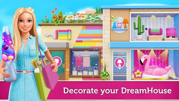 barbie dreamhouse adventures mod apk vip unlocked unlimited money