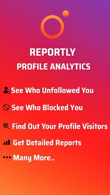 Download do APK de Reportly+ - Followers Tracker para Android