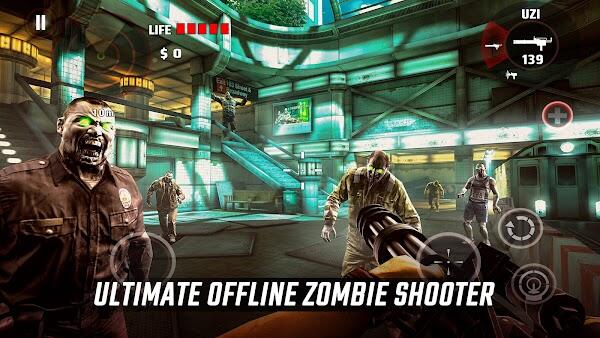 dead trigger offline zombie shooter mod apk