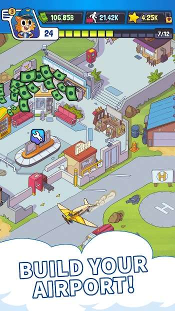 airport billionaire mod apk premium unlocked