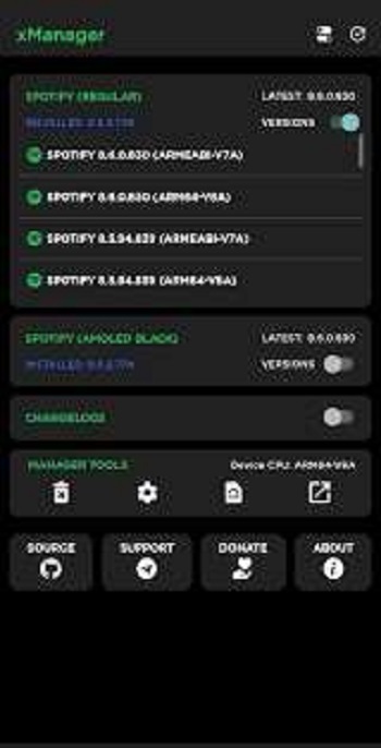 xmanager spotify apk download