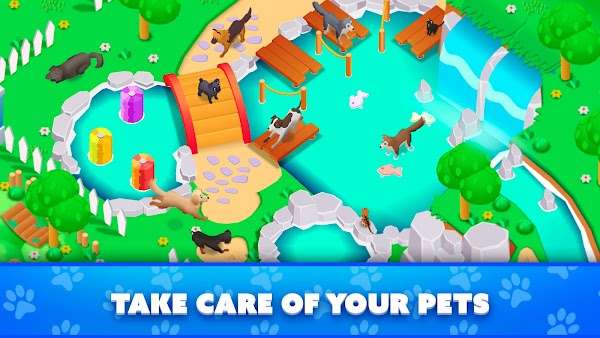 pet rescue empire tycoon mod apk free shopping