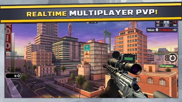 Sniper PK: Multiplayer Online para Android - Download