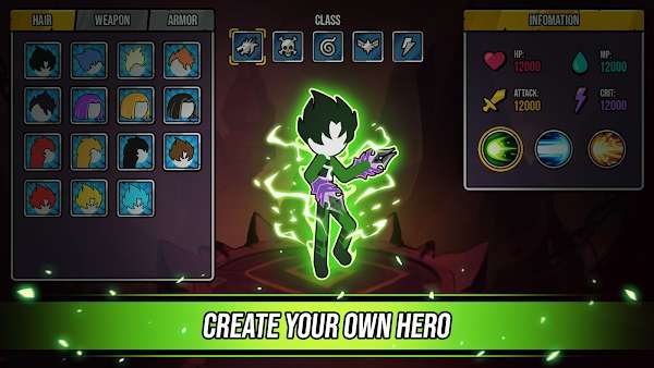 super stickman dragon warriors mod apk free shopping