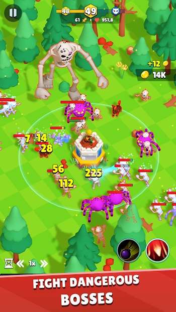 idle archer tower defense mod apk download