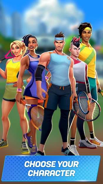 tennis clash mod apk 2022