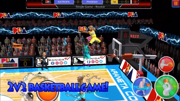 pba basketball slam mod apk download