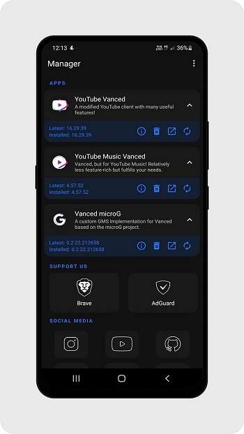 vanced manager mod apk latest version