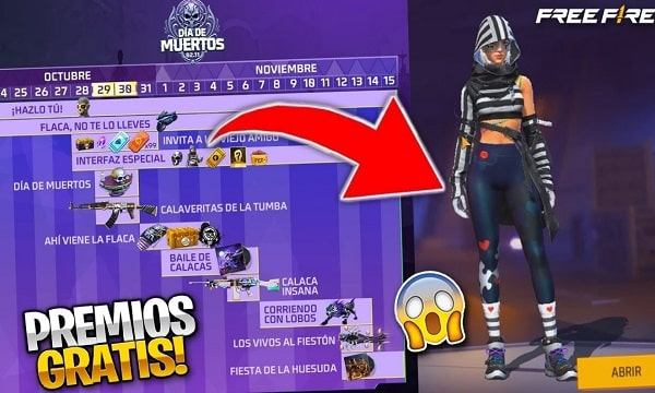 Free Fire Max Dia Muertos