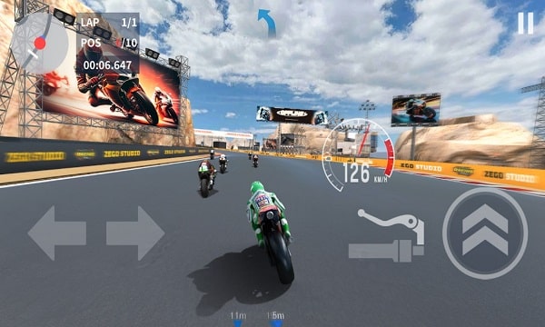 Mod Moto Rider Bike Racing Game