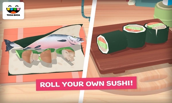 Toca Kitchen Sushi  APK Download