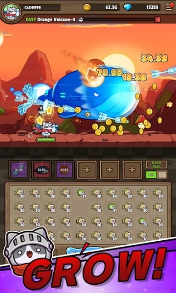 Download Cat Hero Idle RPG APK Mod Unlimited Everything