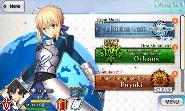 Fate Go English APK