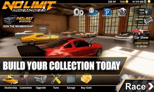 No Limit Drag Racing 2 APK mod