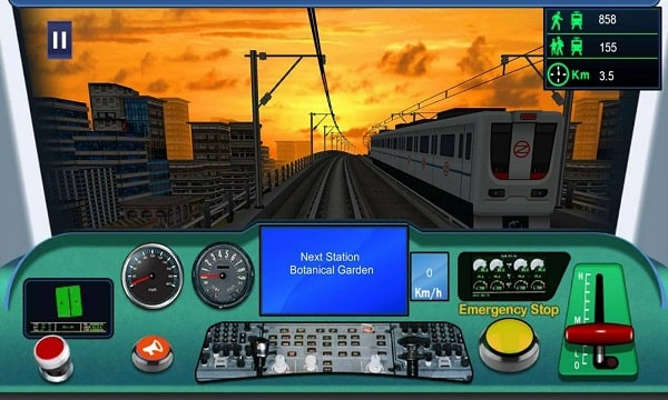 Indian Metro Train Simulator Mod APK All Trains Unlocked