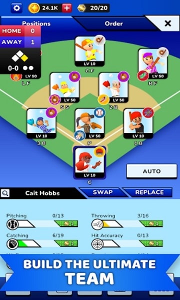 Idle Baseball Manager Tycoon Mod APK VIP Unlocked