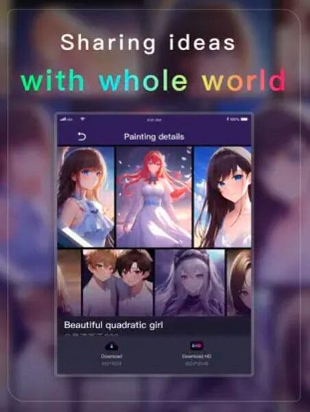 Download app Eden AI Artist Mod APK for Android