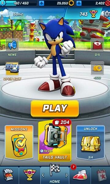 Sonic Forces Speed Battle Mod APK