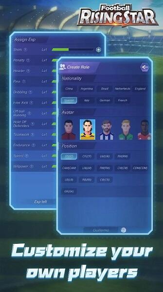 Download Football Rising Star Mod APK for Android