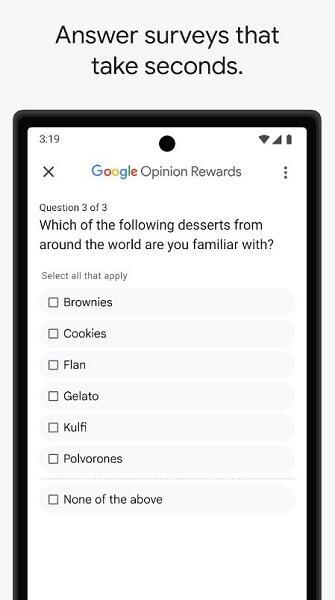 Google Opinion Rewards APK Unlimited Surveys