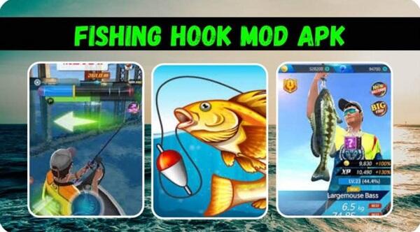 Fishing Hook Mod APK Max Level