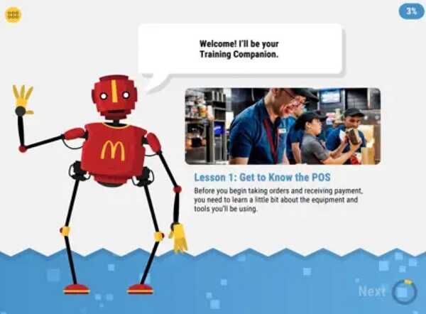McDonalds POS Training Game App