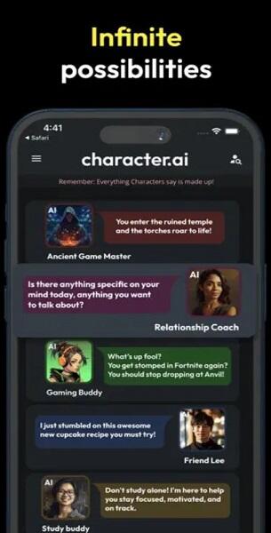 Character C.AI Mod APK (Premium Unlocked) for Android App