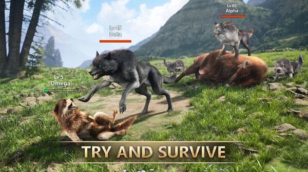 Wolf Game: Wild Animal Wars Mod APK