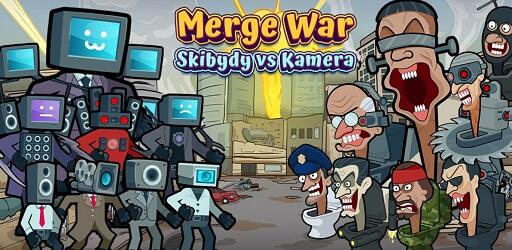 Merge War Skibidi Vs Camera