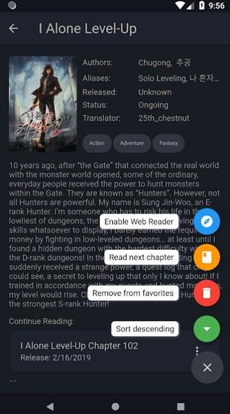 Light Novel Reader APK