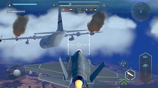 Sky Warriors Airplane Games Mod APK