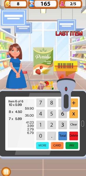 Grocery Cashier Game Download