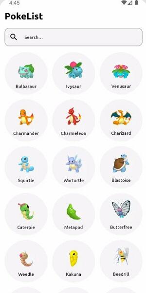 Lista de pokemon - Pokedex APK برای دانلود اندروید