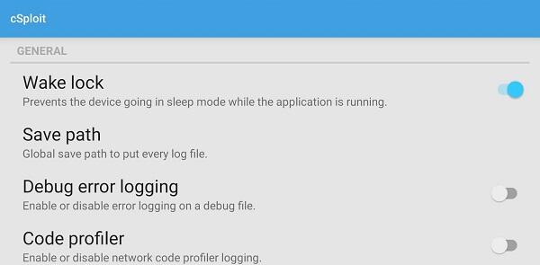 cSploit Android App