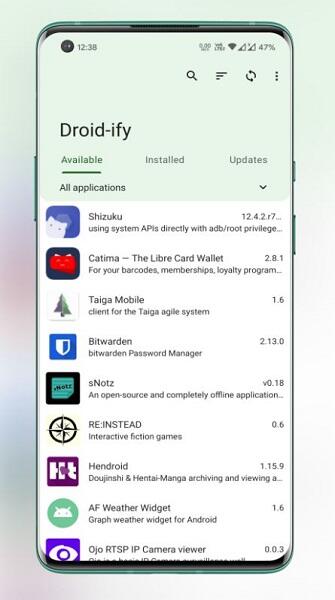 Droidify APK