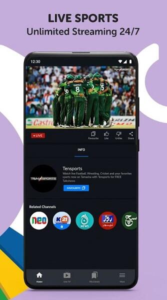 Live tv cricket online apk