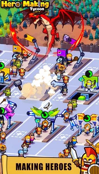 Download Hero Making Tycoon Mod APK