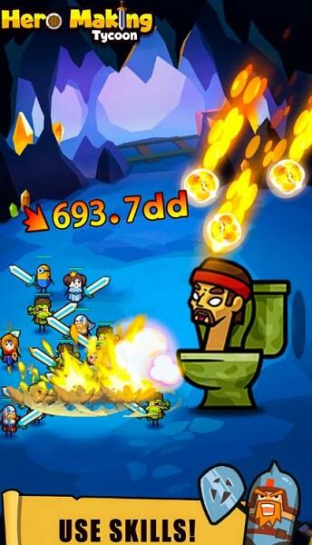 Idle Hero Making Tycoon Mod APK