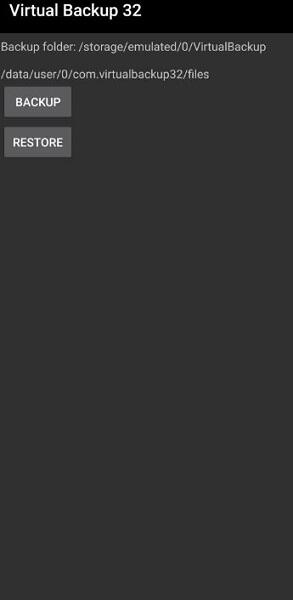 Virtual Backup 32 Bit APK