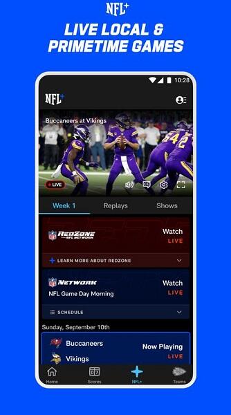 NFL Plus Premium Redzone (Live Games on mobile/NFL Network/NFL+)