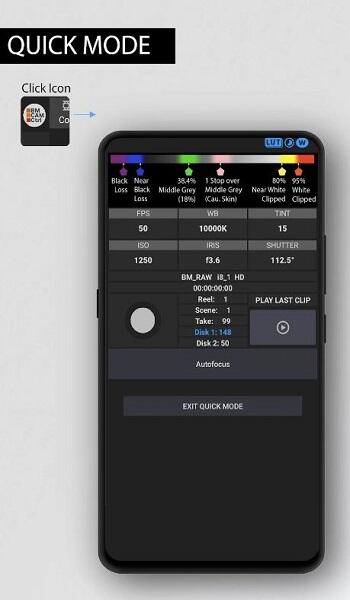 Blackmagic Camera Control App Android