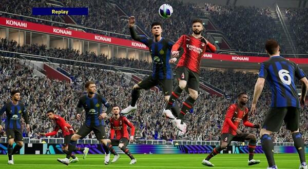 efootball pes 2023 mod apk v7.0.0 Gameplay - unlimited coins