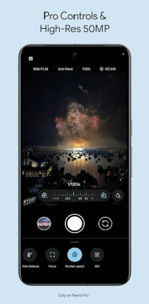Pixel 8 Pro Camera App
