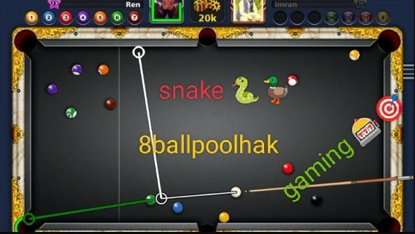 Snake Aim 8 Ball Pool 